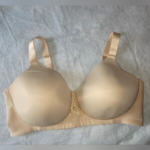 NEW Women's Vanity Fair Full Figure Wireless Smoothing bra 40D